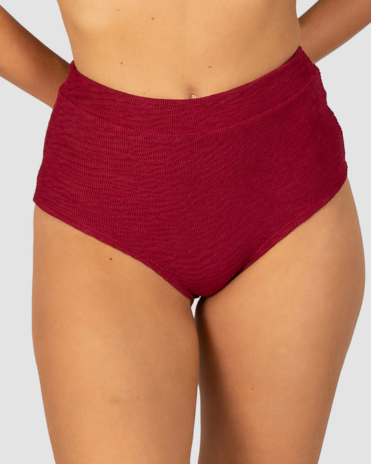 Ibiza Cheeky Boyleg - Scarlet