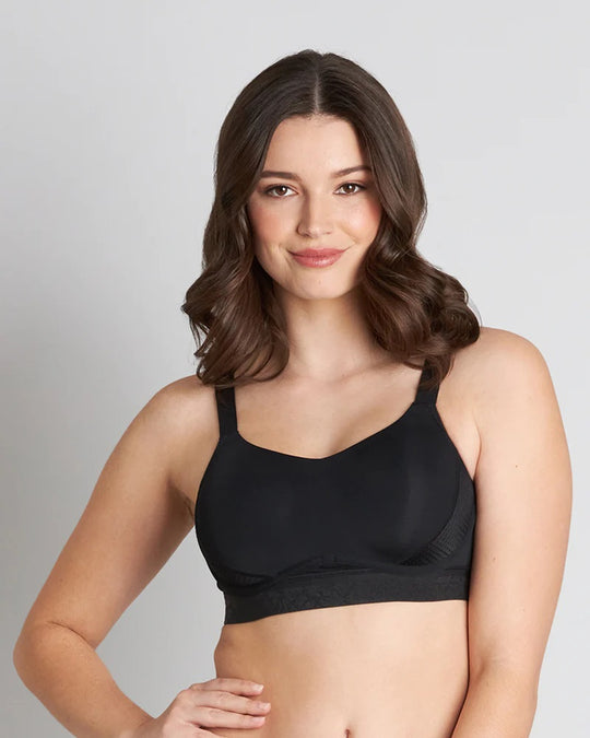 Breathe Sports Bra - Black