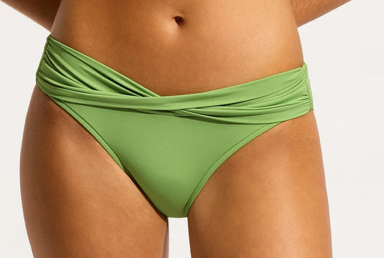 Seafolly Collection Twist Band Hipster - Sage