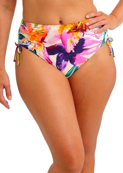 Iguazu Falls High Waist Bikini Brief - Multi