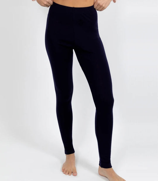 240Gsm Merino Wool Legging - Black