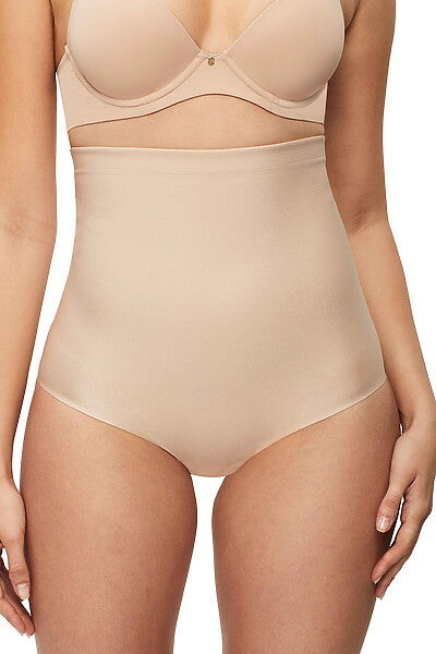 X Factor High Waisted Brief - Warm Taupe