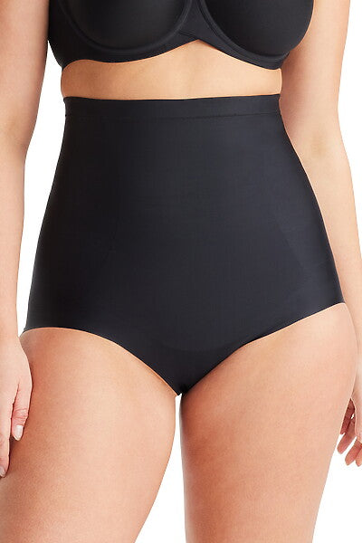 No Vpl High Waist Brief - Black