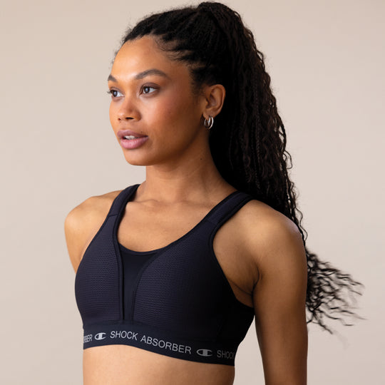 Ultimate Run Padded Sports Bra - Black