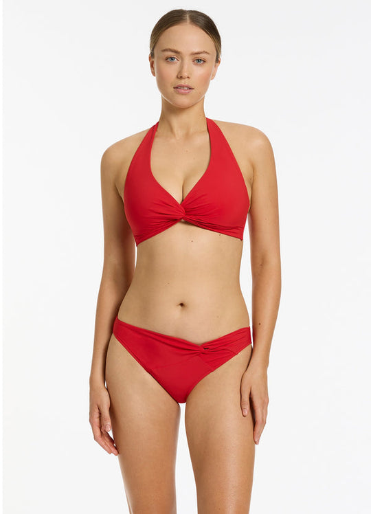 Jetset D-Dd Twist Front Bikini  - Rosso