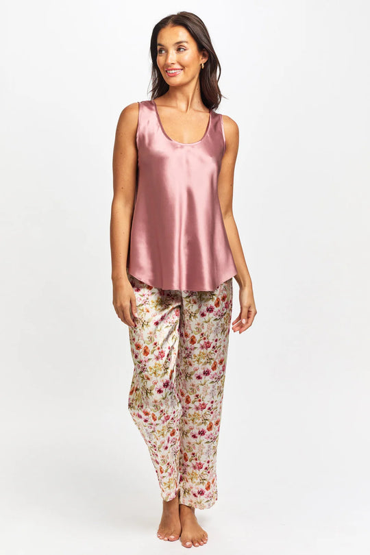 Mono Silk Cami  - Mulberry