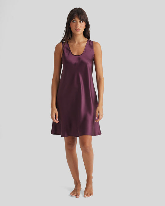 Mono Silk Short Nite - Merlot