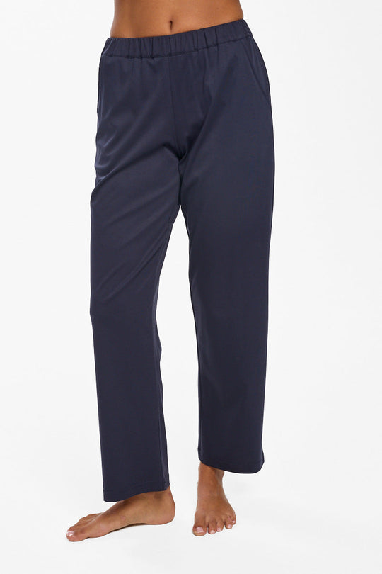 Supima Cotton Pj Pant - Navy