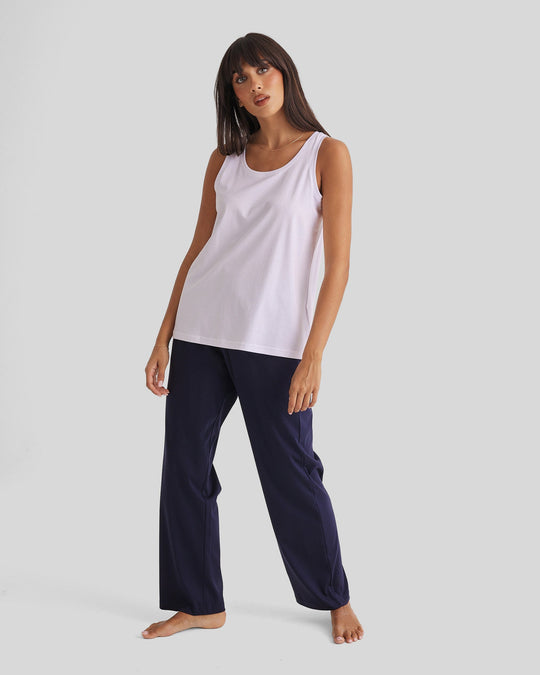 Supima Cotton Tank - Milk