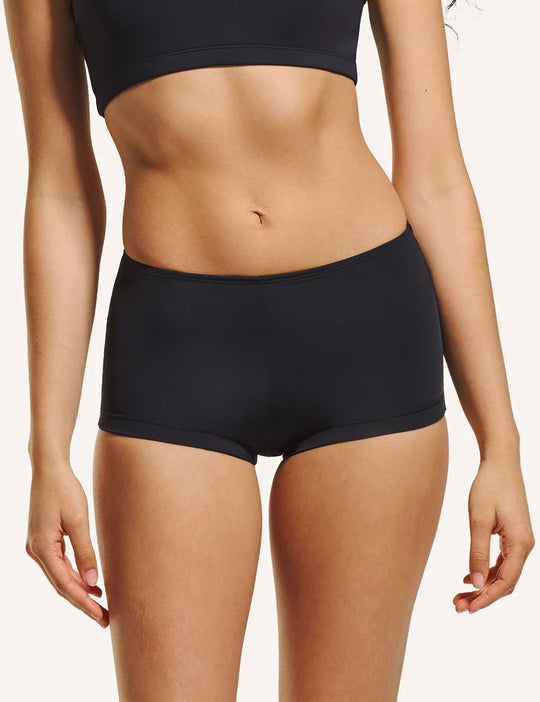 Love Luna First Swim Boyleg - Black