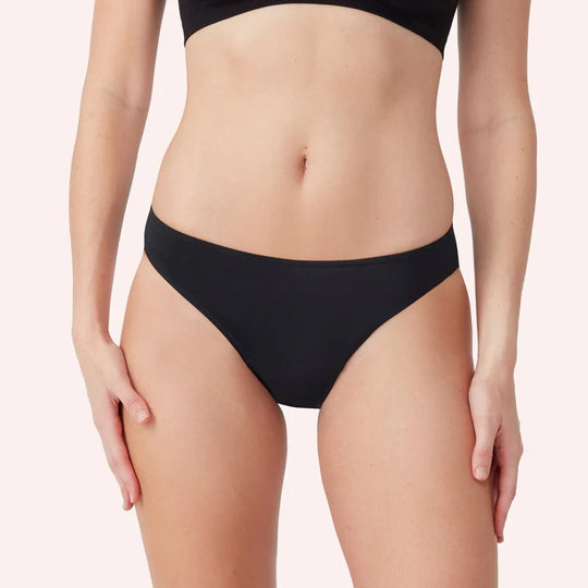 Period Bikini Swim Pant - Black
