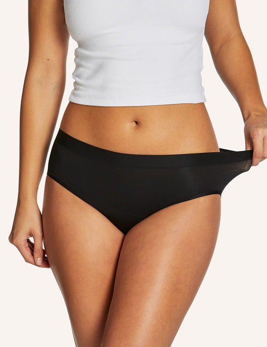 Superstretch Period Midi Brief - Black