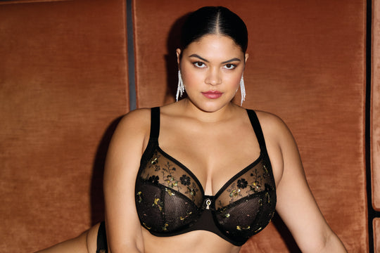 Lyrianna Under/Wire Bra - Jet
