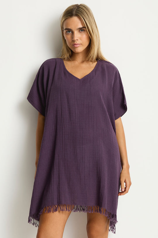 Salt Kaftan - Blackberry