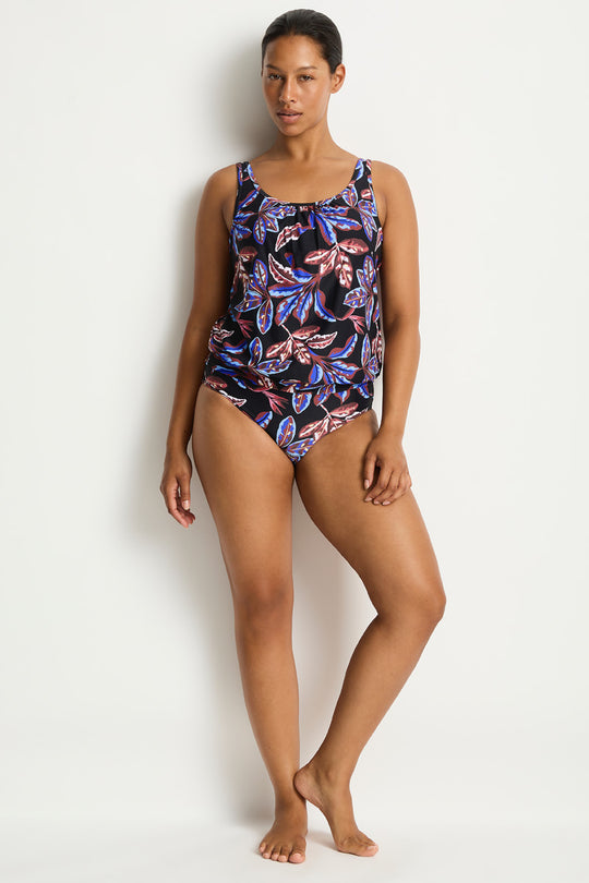 Oceanwood Blouson Tank - Black