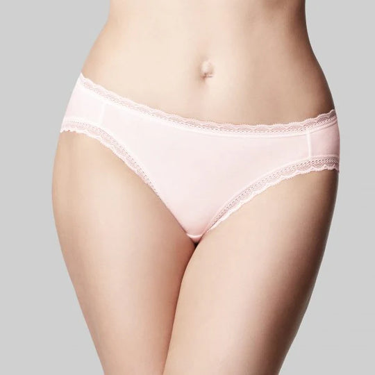 Classic Cotton Bikini - Tearose