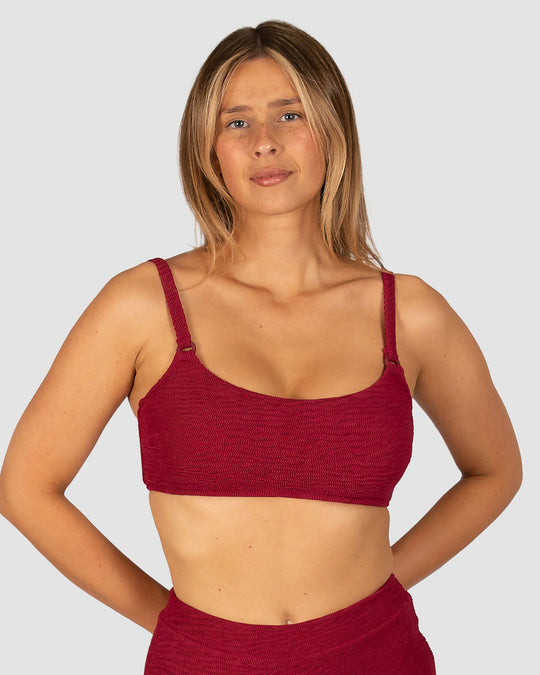 Ibiza E.F Bralette - Scarlet