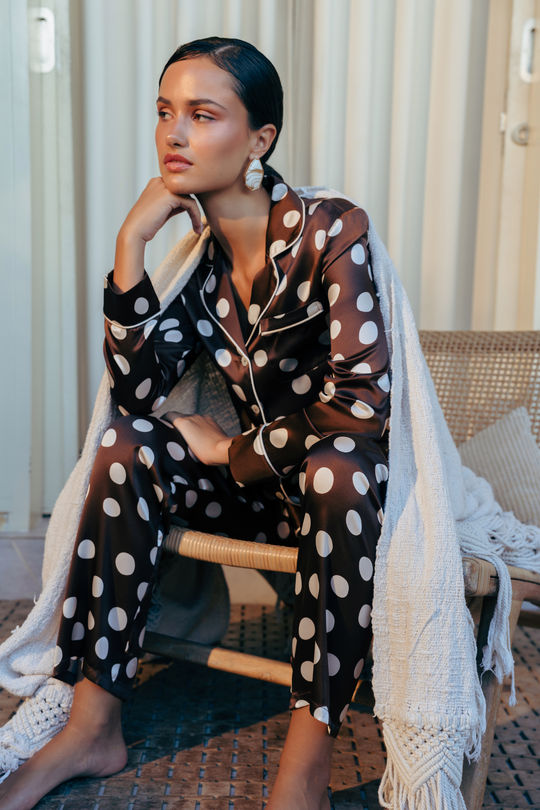 Fine Finishes Pyjama Print - Polka Dot