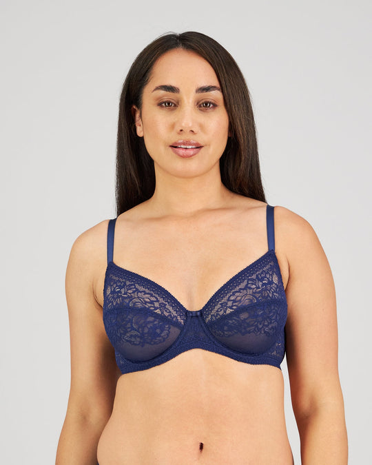 Eternal Underwire Bra - Medieval Blue