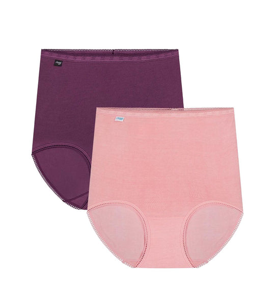Sloggi Maxi Brief - Strawberry/Purple