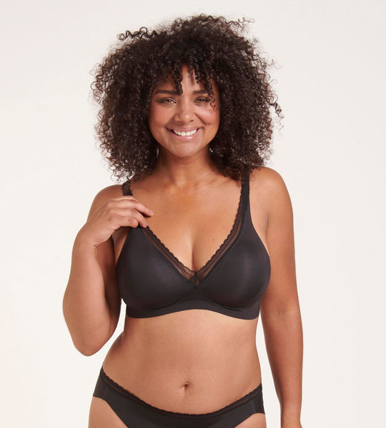 Sloggi Body Adapt Twist Tshirt Bra - Black