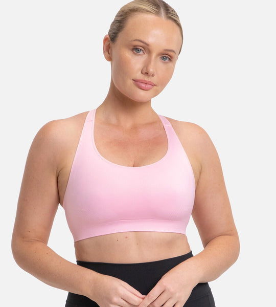 Triaction Ultra Seamfree Crop Top - Pink