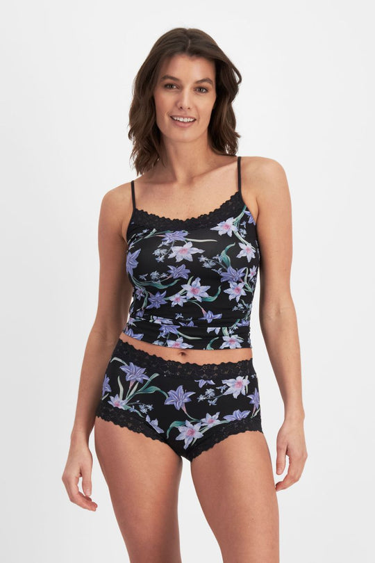 Parisienne Classic Full Brief - Grand Gladioli