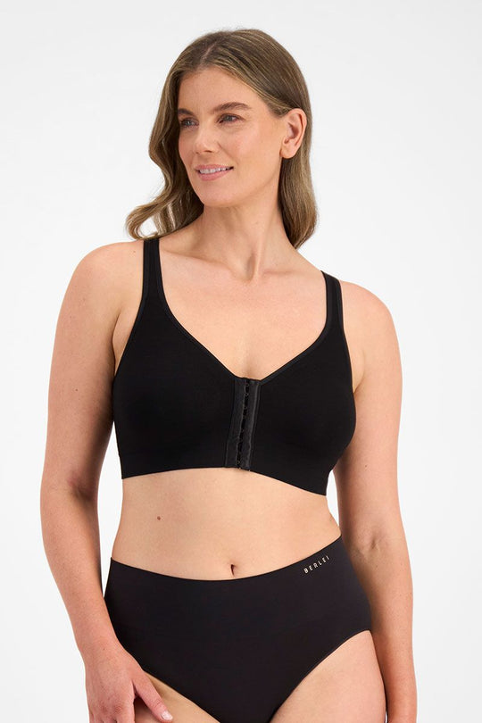 Post Surgery Bra - Black