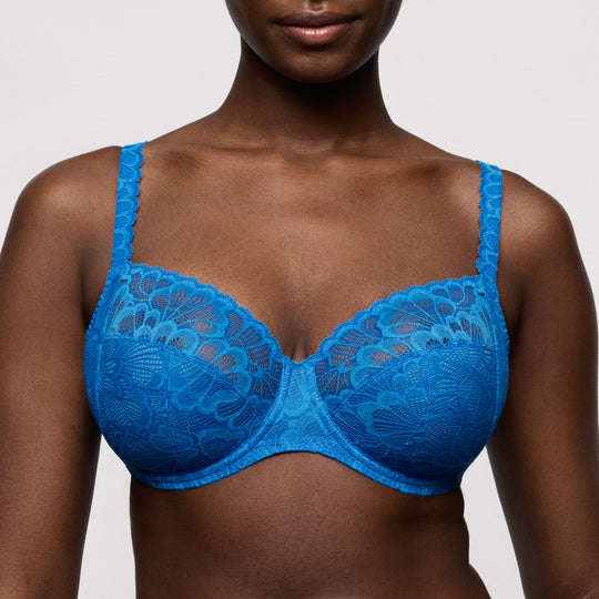 Mocuto Full Cup Bra - Blu China