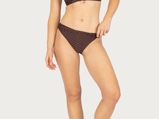 Sundancer Twist Band Regular Bikini Pant - Cocoa
