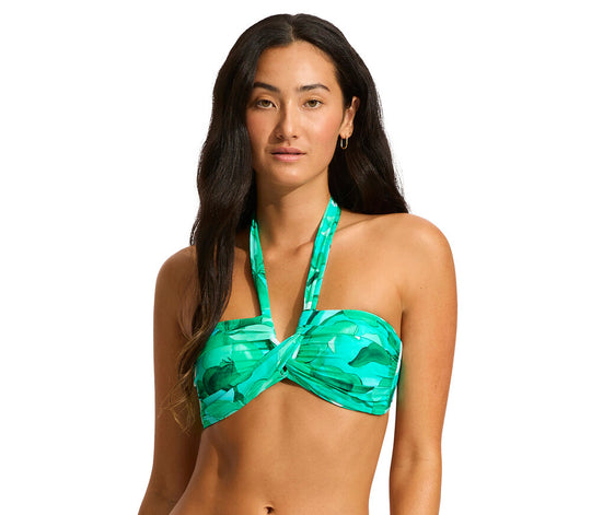 Secret Garden Halter Bandea - Jade