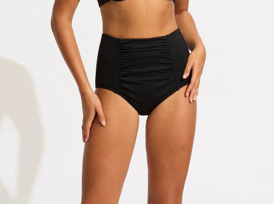 Seafolly Collection High Waisted Pant - Black