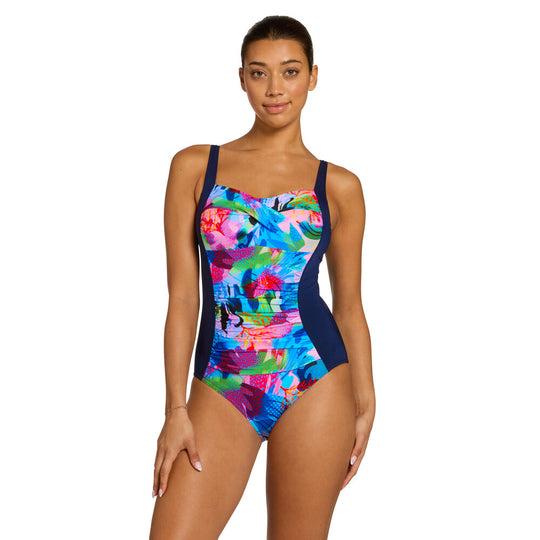 Ruched Front One Piece - Atlantis
