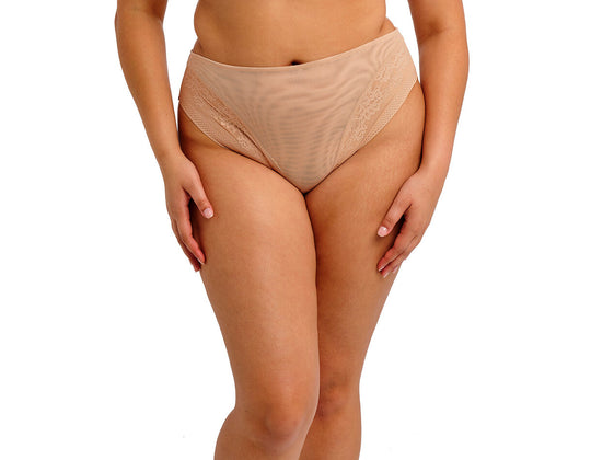 Nerina High Leg Brief - Sahara