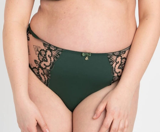 Perla Midi Brief - Malachite