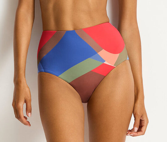 Santora High Waist Pant - Blue