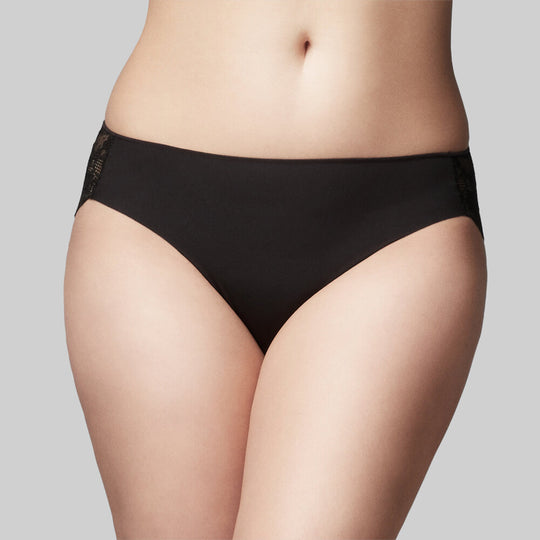 Precision Lace Bikini - Black
