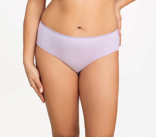 Laser Cut Brief - Lilac