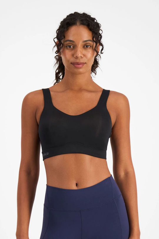 Smooth Power Sports Crop - Black