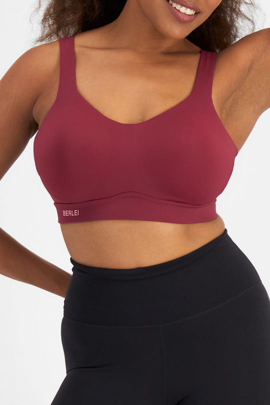 Smooth Power Sports Crop - Heartleft