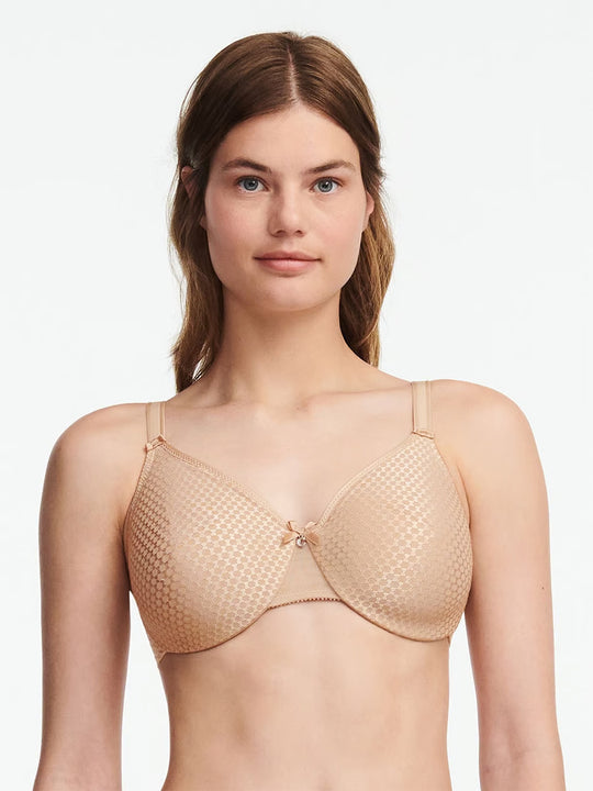 C Magnifique Nouveau Very Covering Moulded Bra - Nude Sand