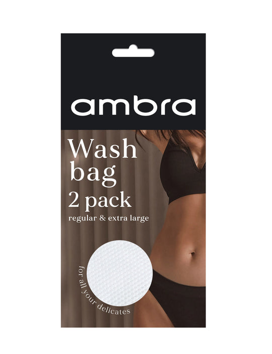 Washbag 2 Pack - White