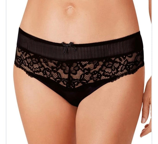 Kyra Brief - Black/Light Nude