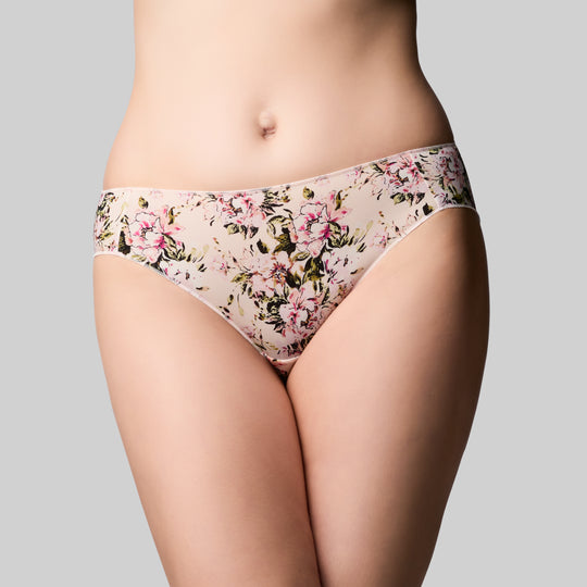 The Knicker Classic Bikini - Heirloom Rose Garden