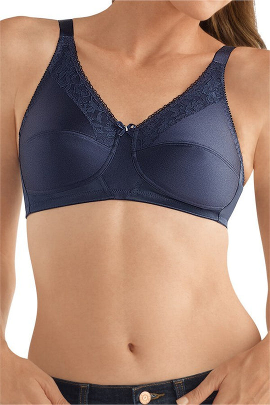Nancy Soft Bra - Dark Blue