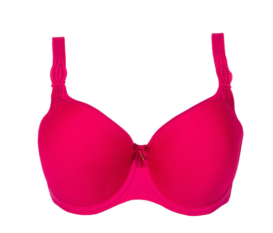 Virginia 3D Spacer  Bra - Ruby