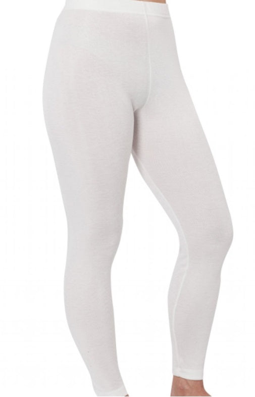 Pure Wool Leggings - Ivory