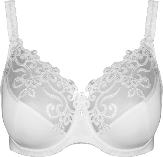 Coral Underwire Bra - White