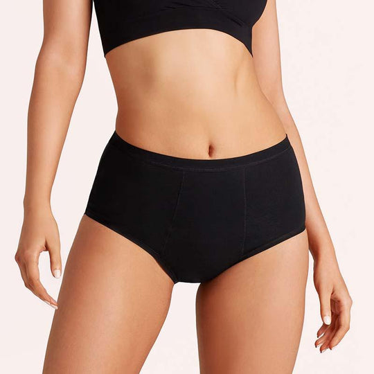 Love Luna Period Full Brief - Black