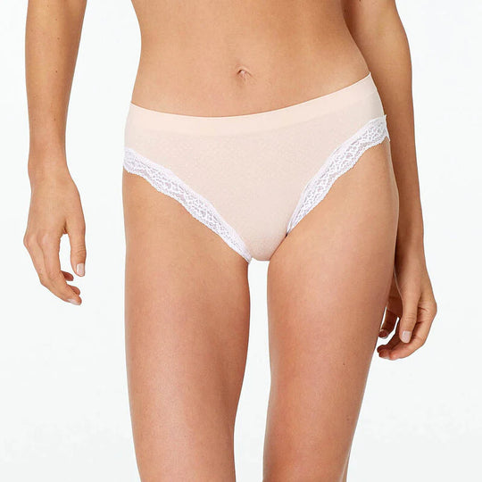Nikki Bikini Brief - Spanish Villa/White